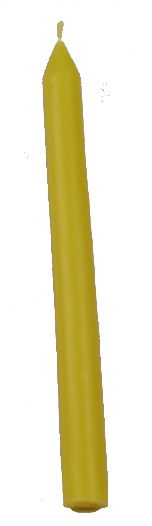 Kerzenhalterkerzen aus Bienenwachs, 19 cm – 2 Stück