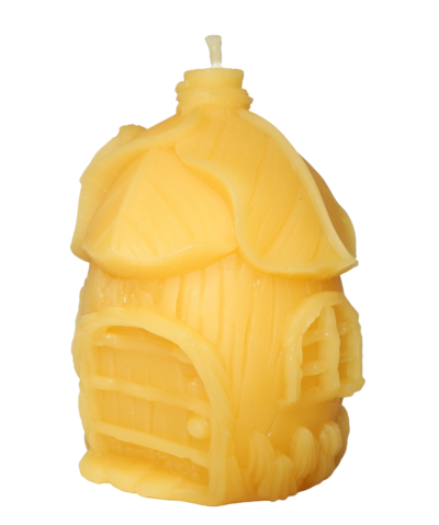 Kollektion „Waldidyll" – 4er-Set Bienenwachskerzen