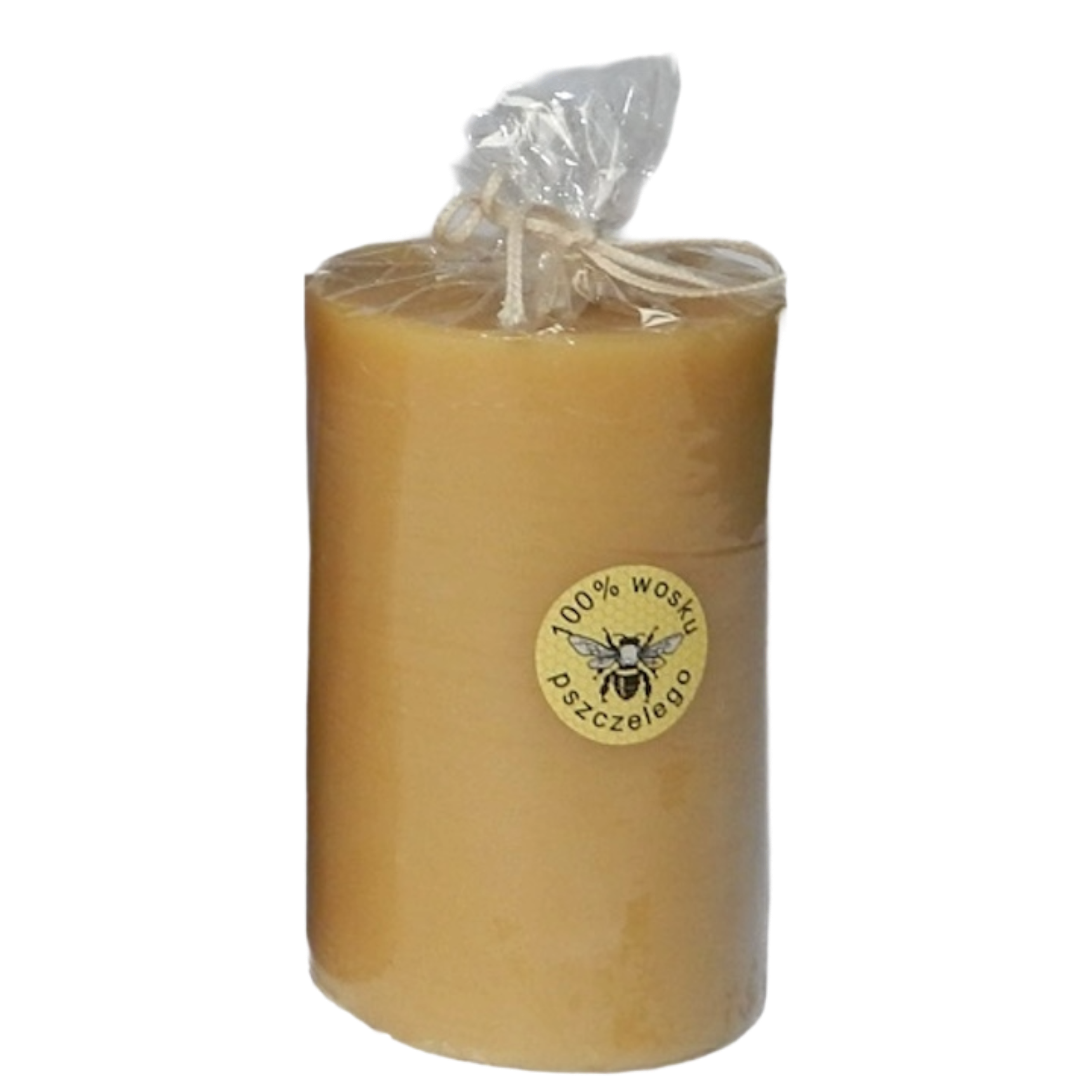 Retrokerzen Nr. 7 aus Bienenwachs – 4er-Set