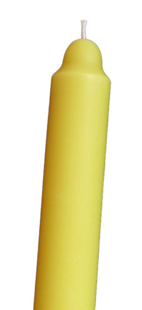 Große Weihekerze aus Bienenwachs