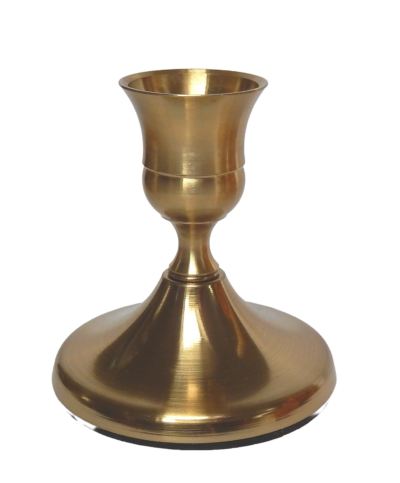 Kerzenhalter aus Messing für Kerze Ø 2,2 cm
